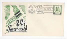 Philippines 1961 FDC 20c Surcharge Overprnt Sc# 830 Antonio Luna First Day Cover - $4.95
