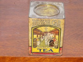 Vintage Dining Car Orange Pekoe Empty Tea Tin - $2,311.89 MXN