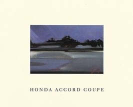 1990 Honda ACCORD COUPE sales brochure catalog US 90 DX LX EX - £4.78 GBP