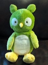 Animal Adventure Owl Green Sweet Sprouts Plush 15&quot; Stuffed Animal Toy 2015 - £30.88 GBP