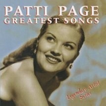 Greatest Songs - Legendary Artist Series by Patti Page Cd - £8.78 GBP