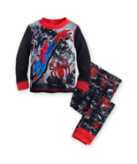 NWT Disney Store Spider Man Spiderman Pajama Set Sz 3T - $41.01 CAD