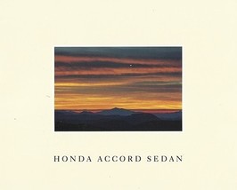 1990 Honda ACCORD SEDAN sales brochure catalog US 90 DX LX EX - $6.00