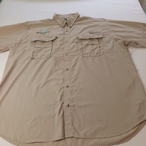 Columbia PFG Omni-Shade "Great Smoky Mountains Ass." L/S Beige Shirt Size XL image 12