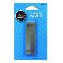 3 Inch Alnico Bar Magnets Set of Two Magnets Bar Magnets for Science Classroom w - £37.15 GBP