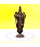 Antique copper statue idol of  Lord Vishnu bala ji idol venkateswara sri... - £56.36 GBP