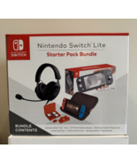 NIB Nintendo Switch Lite Starter Pack Bundle Gray Rare HTF w/ Accessorie... - $5,054.11 MXN