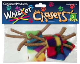 Cat Dancer Whisker Chasers Cat Toy 12 count (6 x 2 ct) Cat Dancer Whisker Chaser - £19.79 GBP