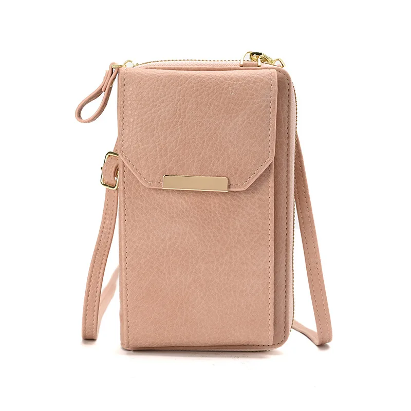 Womens Messenger Bag Small Handbag Wholesale Crossbody  Wallet For Phone PU Leat - $62.72