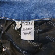 Watch LA LP8408 Women’s Blue Cotton Blend Button Fly Jeans Size 9  image 4