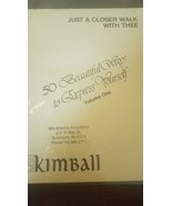 &quot;Just A Closer Walk With Thee&quot; 50 Beautiful Ways to Express Yourself She... - $552.84 MXN