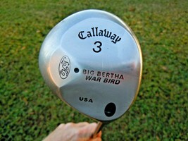 Callaway Great Big Bertha War Bird Fairway 3 Wood Graphite Golf Club - £23.35 GBP