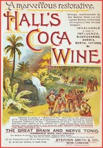 12886.Decor Poster.Wall art.Room vintage interior design.1889 Coca wine Tonic - $17.10+