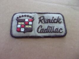 Renick Cadillac Fullerton Calif Patch 1980s embroidered - $110.16 MXN
