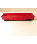 LIONEL POST-WAR TRAINS- 6462 RED GONDOLA  -  027 - EXC. - S31J - $17.32 CAD
