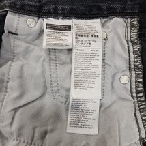 Levis Low Pro Straight Women's Black Cotton Jeans Size 26 (26×30) image 4