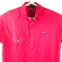 Joe Morgan Golf Classic Vtg L Pink Shirt sz Large Mens Country Cottons Pima USA - £24.88 GBP