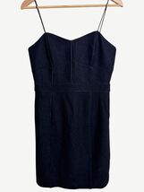 Banana Republic Women&#39;s Black Stretch Wool Sheath Dress, Size 6 - $12.99