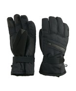 Mens Tek Gear Heat Tek Thinsulate Touch Screen Ski Gloves Black Size S/M... - £13.44 GBP