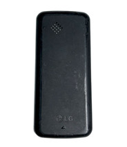 Genuine Lg 102 Battery Cover Door Black Slider Cell Phone Back Panel - £3.63 GBP
