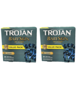 2x Trojan BareSkin Lubricated Thin Condoms, 48 total Value Pack exp 2027 - $43.45 CAD