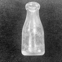 Vintage T.C. &amp; E.H. Barton Pasteurized Milk Bottle One Pint - £8.93 GBP