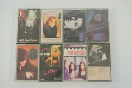 Cassette Lot of 8 ABBA Belinda Dalbello Lita Raitt West End Girl Kim Hill Carnes - £26.29 GBP