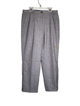 Pendleton Petites Size 10P  Plaid Check Virgin Wool Dress Pants Pleated ... - £16.95 GBP