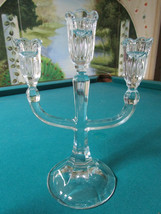 Marquis Waterford Crystal Sorrento Candelabra -Freshwater Downpour Candlestick - £99.07 GBP