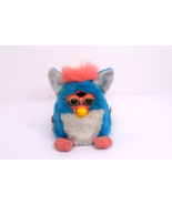 Vintage 1998 Furby Baby Blue w/ Pink Hair &amp; White Belly Tested Works - $1,128.81 MXN