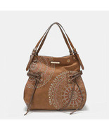 Nicole Lee USA Side Braided Tassel Inlaid Rhinestone Embroidery Hobo Bag - $96.29 CAD+