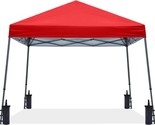 Outdoor Canopy Tent In Red By Abccanopy That Pops Up Stably. - $119.95