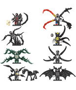 8Pcs Venom The Last Dance Minifigures Venom Lasher Wolverine Deadpool Mini Block - $20.99