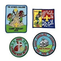 1991 BSA Patch Lot of 3 Occoneechee Council Camp Durant East Carolina Co... - $14.22