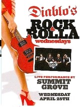 Diablo&#39;s Rock &amp; Rolla Summit Grove Las Vegas Promo Card - £1.55 GBP