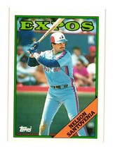 1988 Topps Traded #102T Nelson Santovenia Montreal Expos - £2.24 GBP