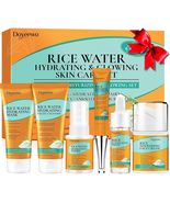 Glass Skincare  Set w/Korean Rice Extract, Hydrates Glows Plumps Cleans ... - $41.81 CAD