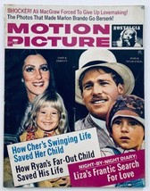 VTG Motion Picture Magazine September 1973 Cher and Chastity No Label - £11.35 GBP