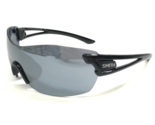 Smith Sunglasses Pivlock Asana Black 807 Square Frames Gray Mirrored Shi... - $55.88