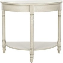 Randell Console Table In Birch From The Safavieh American Homes, White. - £130.91 GBP