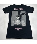 Ariana Grande Shirt Adult Small 2017 Dangerous Woman Tour Bunny Mask Ladies - £14.15 GBP