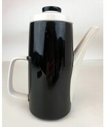 Mikasa Mediterrania Black/White MCM Pitcher Coffee/Tea 4998 Japan - $1,036.34 MXN