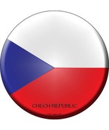 Chech Republic Country Novelty Metal Circular Sign - £22.34 GBP