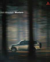 2001 Mitsubishi MONTERO sales brochure catalog US 01 XLS Limited - £7.84 GBP