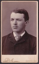 George Edwin Seabury CDV Photo - University of Maine Class of 1888 (Orono) - £13.98 GBP