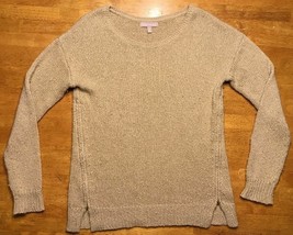 Banana Republic Women&#39;s Brown Long Sleeve Sparkly Oversize Sweater - Siz... - £14.70 GBP