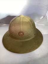 Vintage WWII Hawley US Army Aviation Pith Sun Helmet Dated Jan 29, 1944 - $123.75