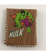 Marvel The Incredible Hulk Vinyl Wallet Children Super Hero Vintage 1978... - £43.48 GBP