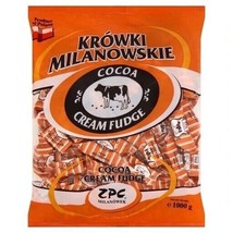 Krowki Milanowskie Krowka Cocoa Milk Fudge From Poland Xxl 1000g Free Ship - £27.45 GBP