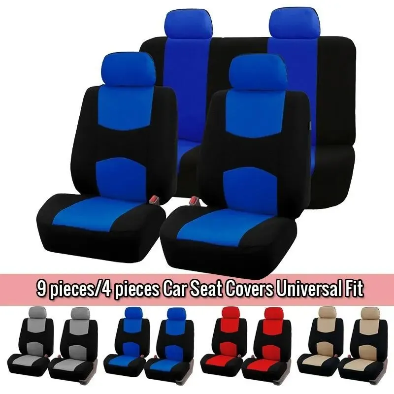 AUTOYOUTH Car Seat Covers Full Set Automobile Seat Protection Cover Vehicle Seat - £15.96 GBP+
